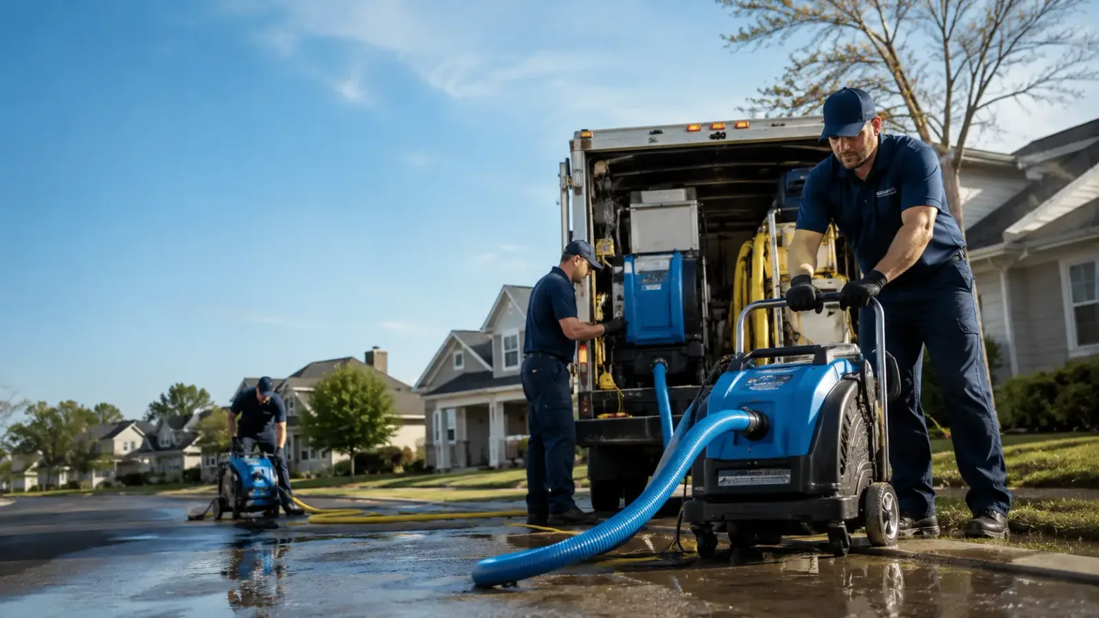 Flood Damage Cleanup in Newfoundland, PA